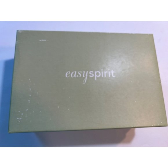 Women's Easy Spirit Slides Size 9 Estenby Natural Fabric Block Heel - Picture 9 of 9